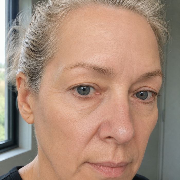 After — more even-looking tone